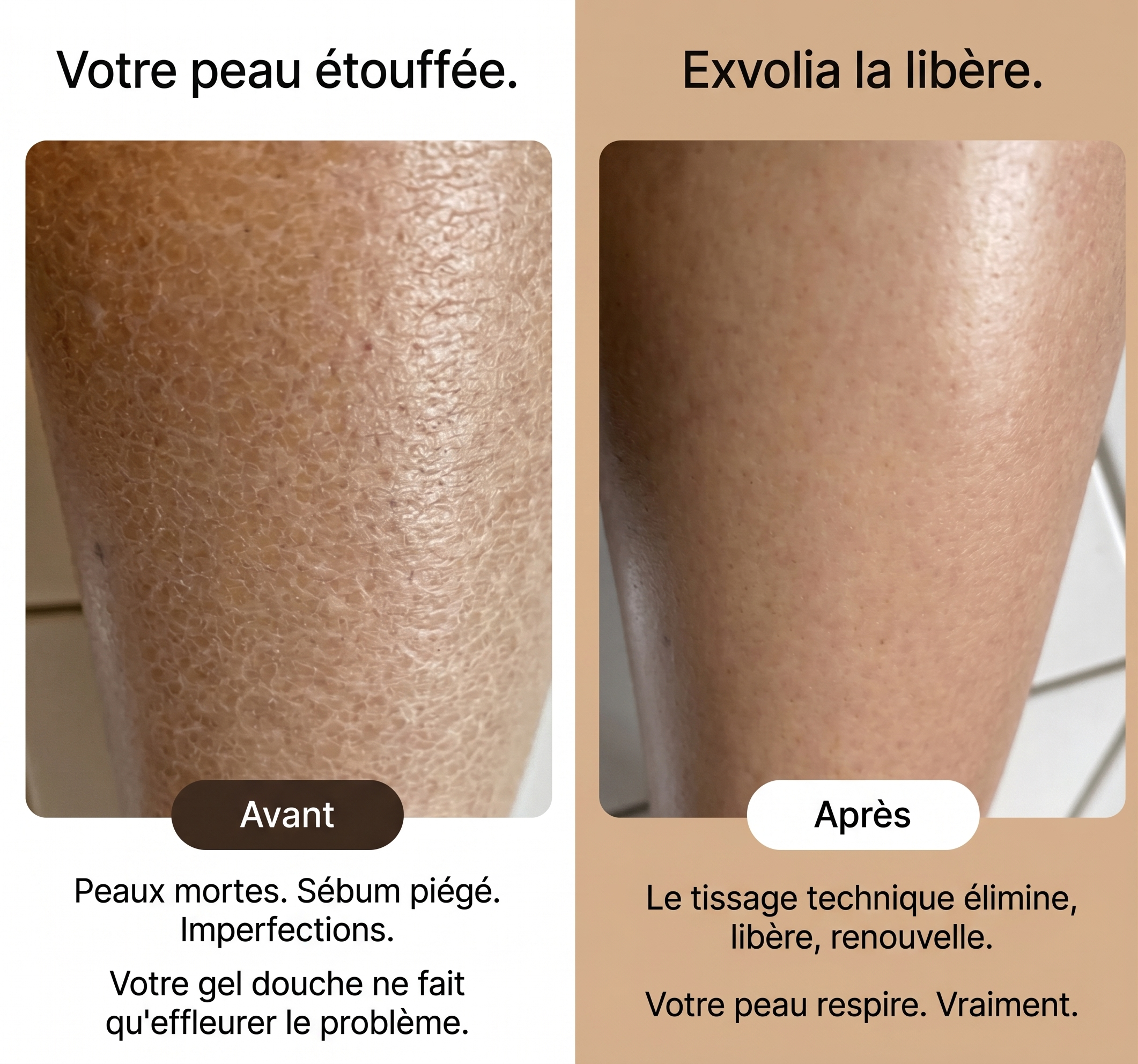 Exvolia - Serviette Exfoliante
